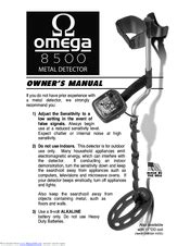 omega 8500 manual.